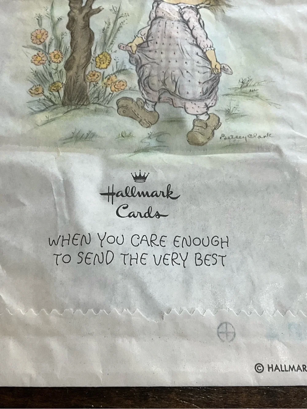 Vintage Lot of 2 1970s Ambassador Hallmark Gift Bags Collectible Decor